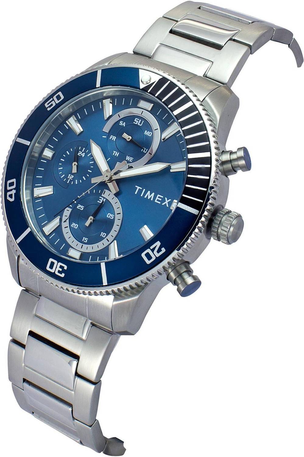 TIMEX Multifunction Blue Dial Analog Watch - Men - Image 3