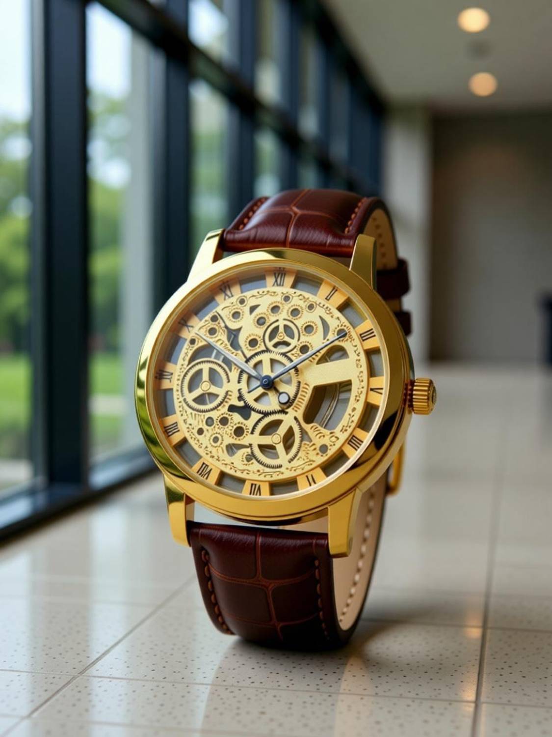 Renaissance Traders Men's Luxury Analog Watch - Image 1