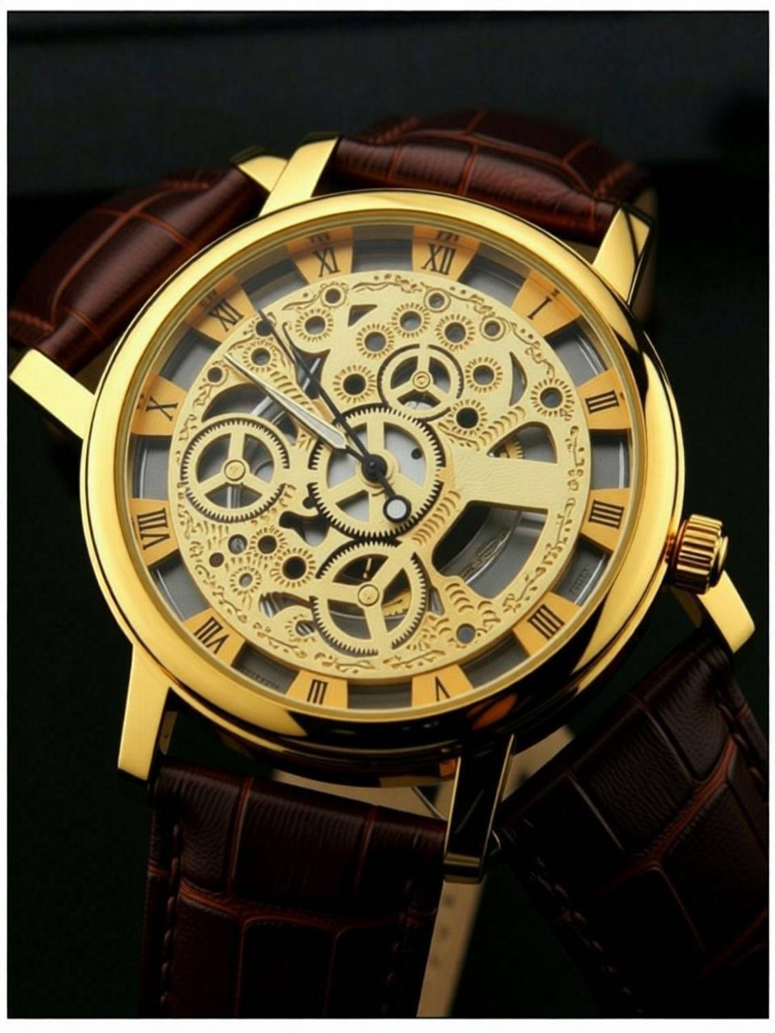 Renaissance Traders Men's Luxury Analog Watch - Image 3