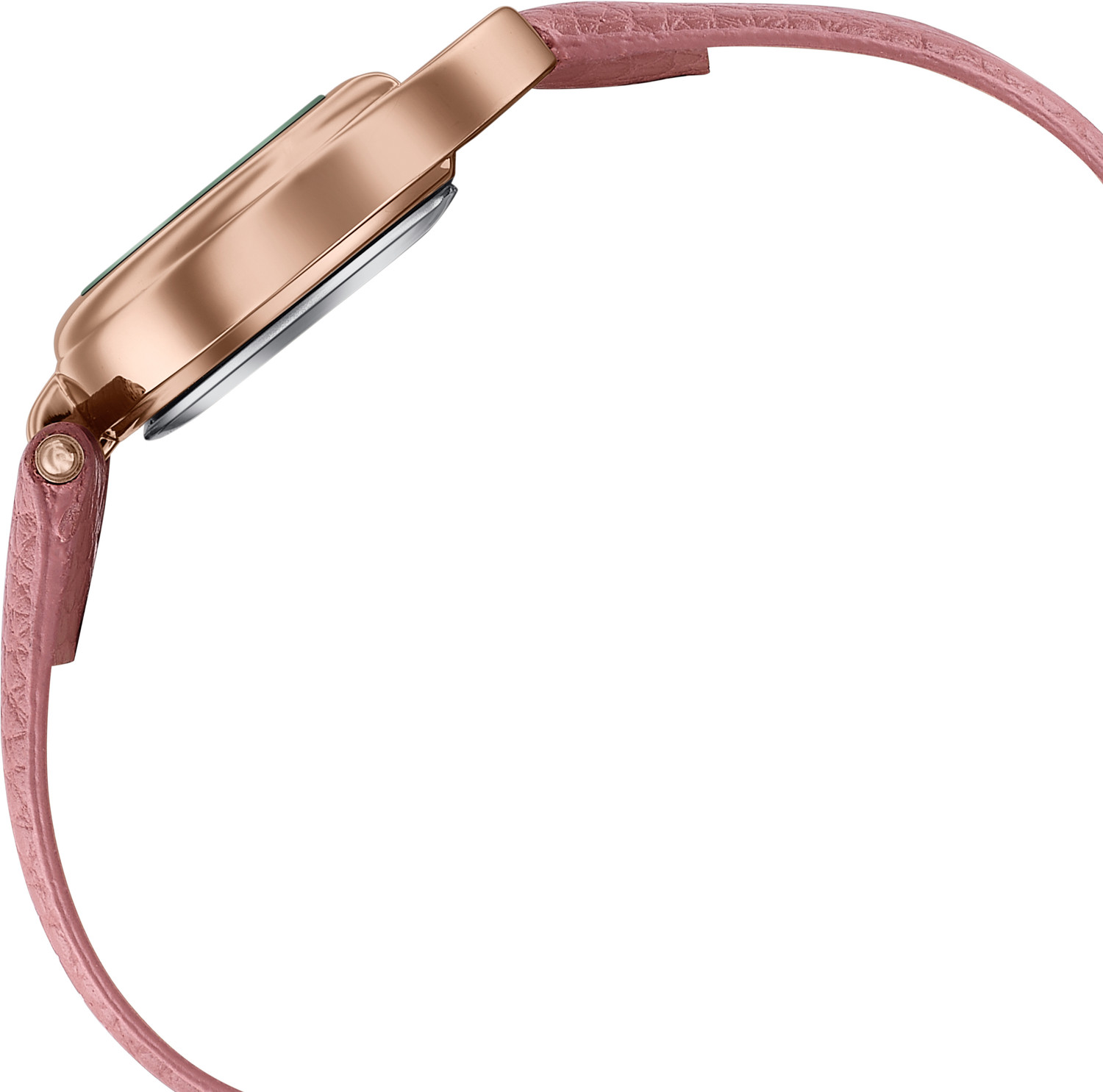 Image of SONATA Poze 8 Sonata Poze 8 Quartz Pink Dial Pink PU Leather Strap Analog Watch - For Women