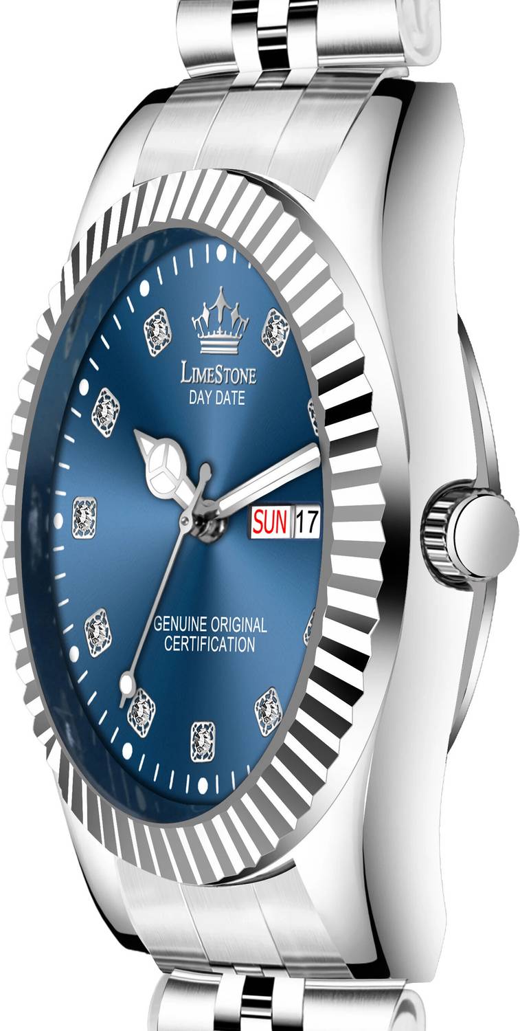 LIMESTONE Legacy Series Stainless Steel Watch - Image 4