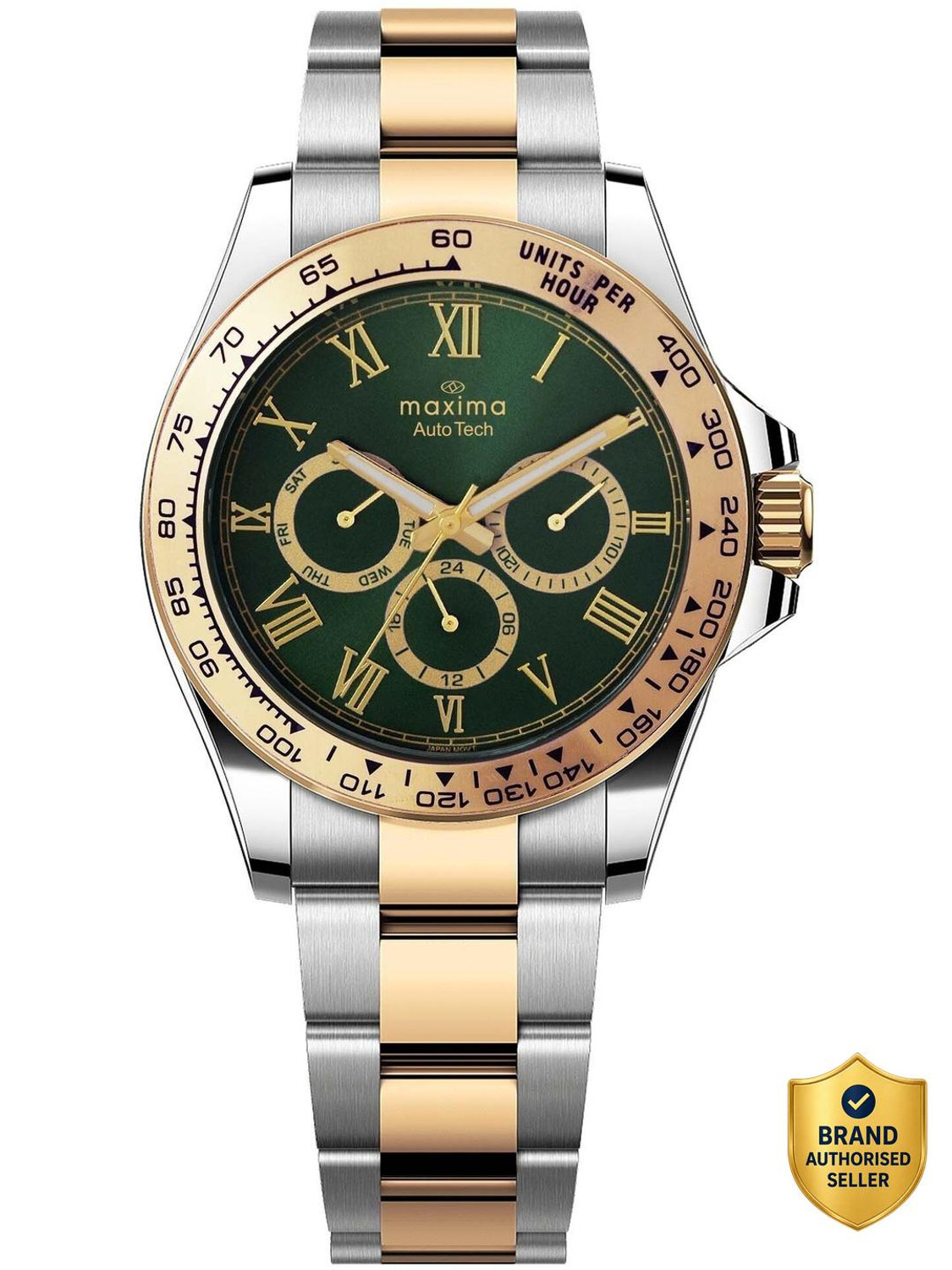 Image of MAXIMA 70782CMGT Auto Tech Collection Analog Watch - For Men