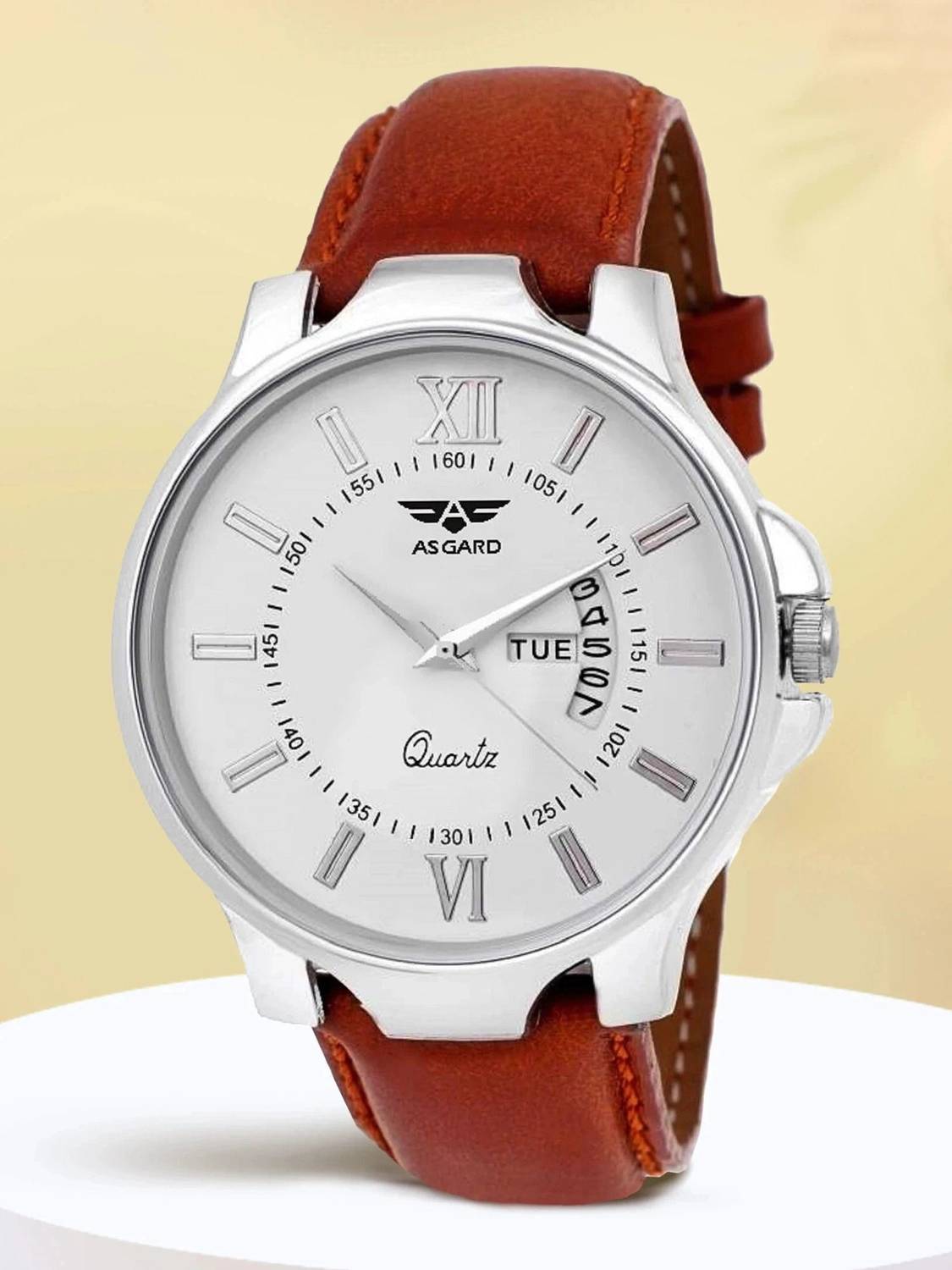 ASGARD Men's Day & Date Analog Watch - Image 1