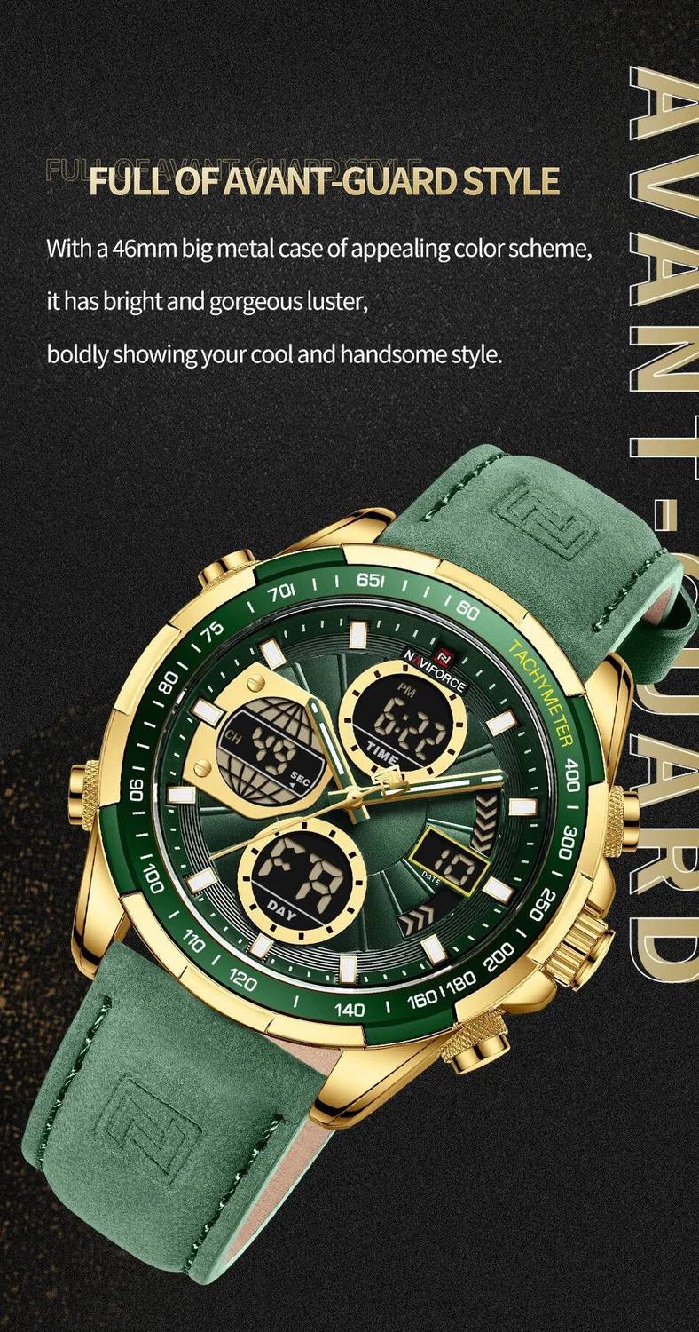 NAVlFORCE Analog-Digital Watch - Men - Image 5