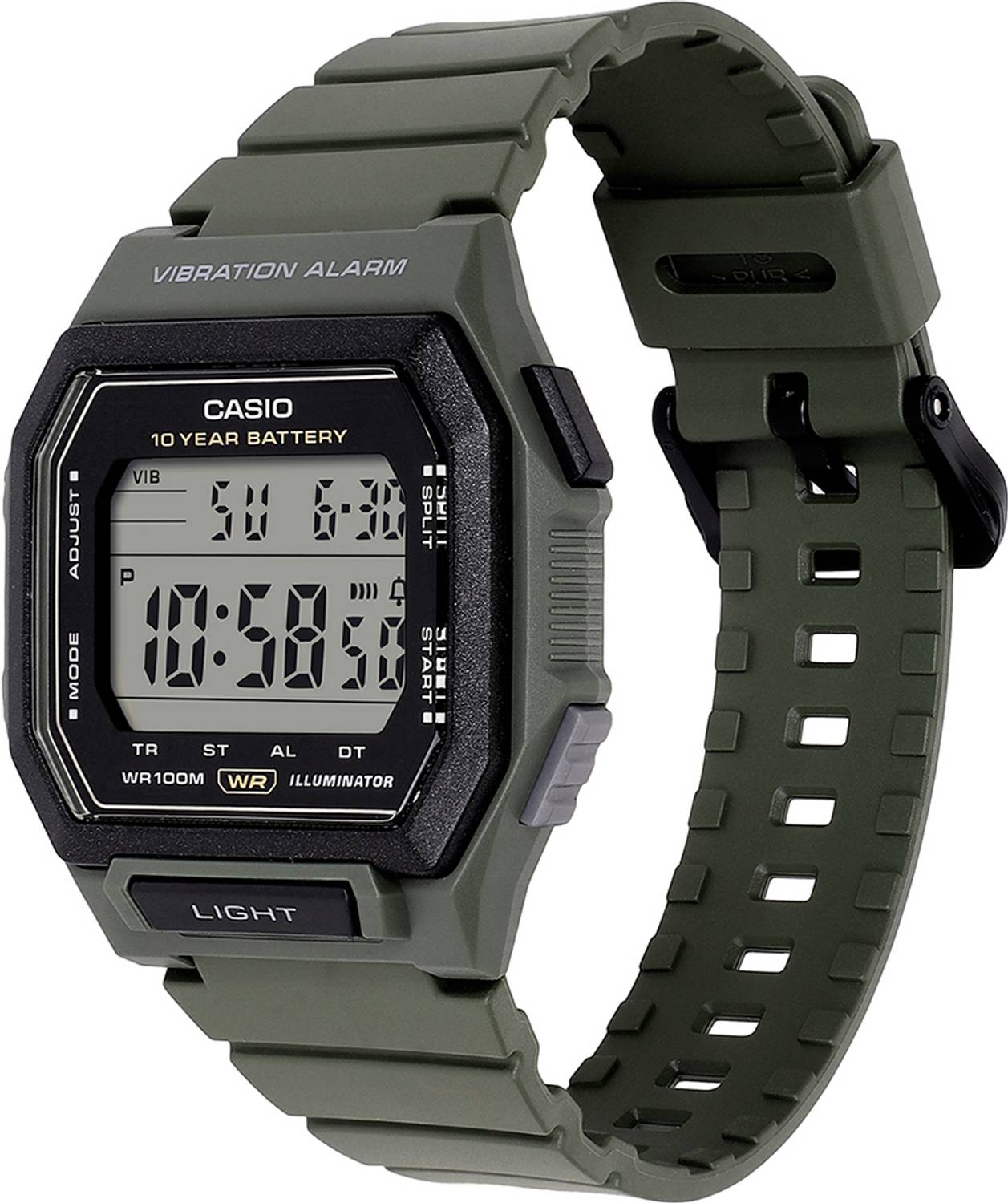 CASIO W-738H-3AVDF Digital Watch - Image 2