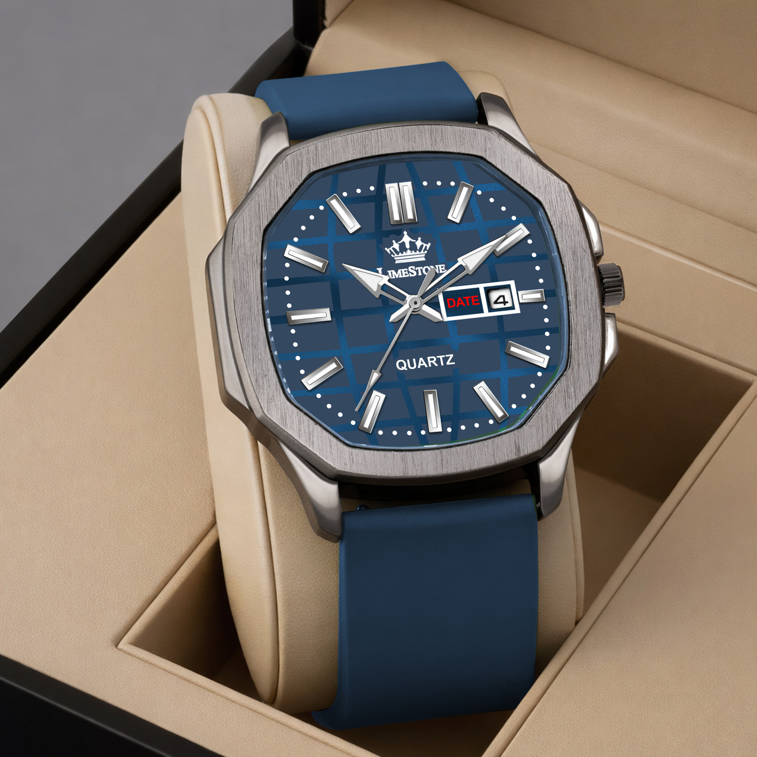 Image of LIMESTONE Analog Watch - For Men