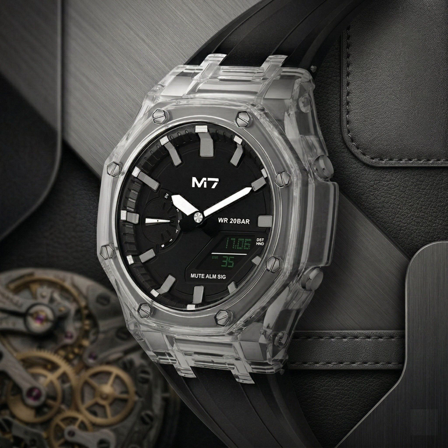 Image of METRONAUT MNT 2558 MNT-Adventure-Expedition-Series Analog-Digital Watch - For Men