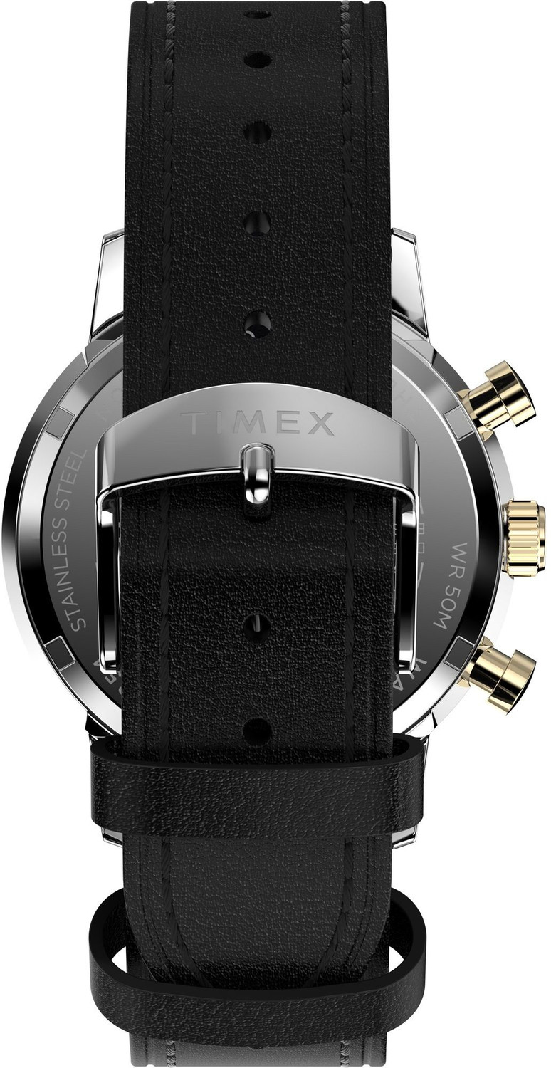 Image of TIMEX TWEG26715 Marlin Round 42mm Black Dial Analog Watch - For Men