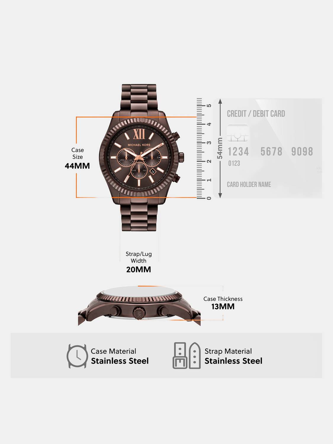 MICHAEL KORS Lexington Analog Watch - For Men - Buy MICHAEL KORS