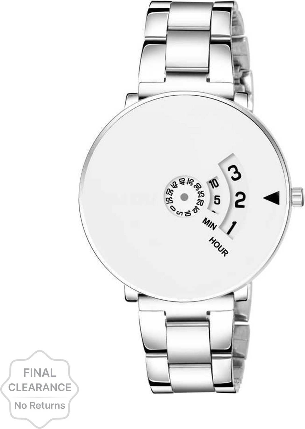 NIXEA 1302-AB PAIDU White Chain Strap Analog Watch - Image 5