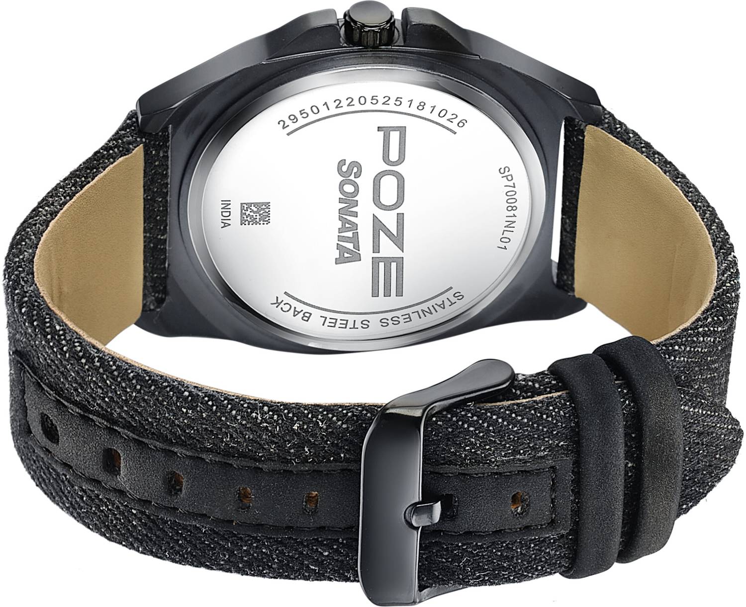 Sonata Poze 6 Strokes Men's Watch - Image 5