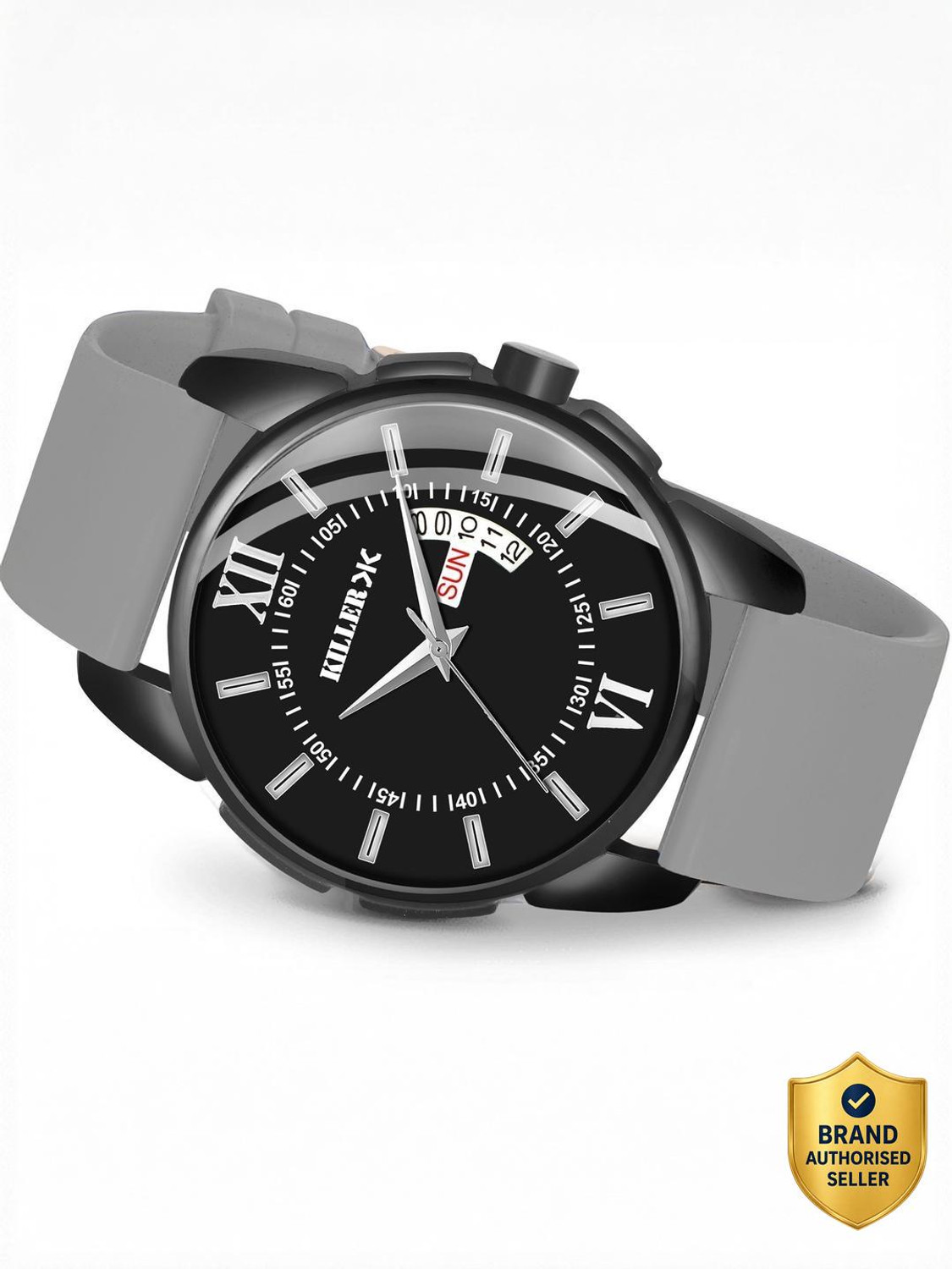 Image of KILLER 883NDI02 Men's Formal Watch with Day & Date, 3D Dome Glass - 883NDI02 Analog Watch - For Men