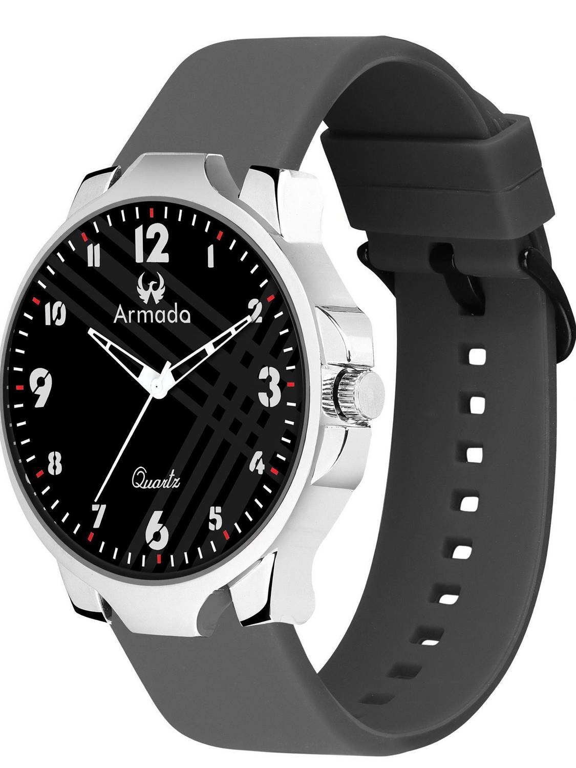 ARMADO AR-MH-1381427-Dark Grey-Black Men's And Boys Watch With Stylish Along Comfortable Strap Analog Watch  - For Men