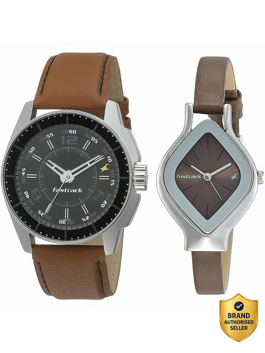 Image of Fastrack Combo Watches (3089SL05+6109SL02) Analog Watch - For Men & Women