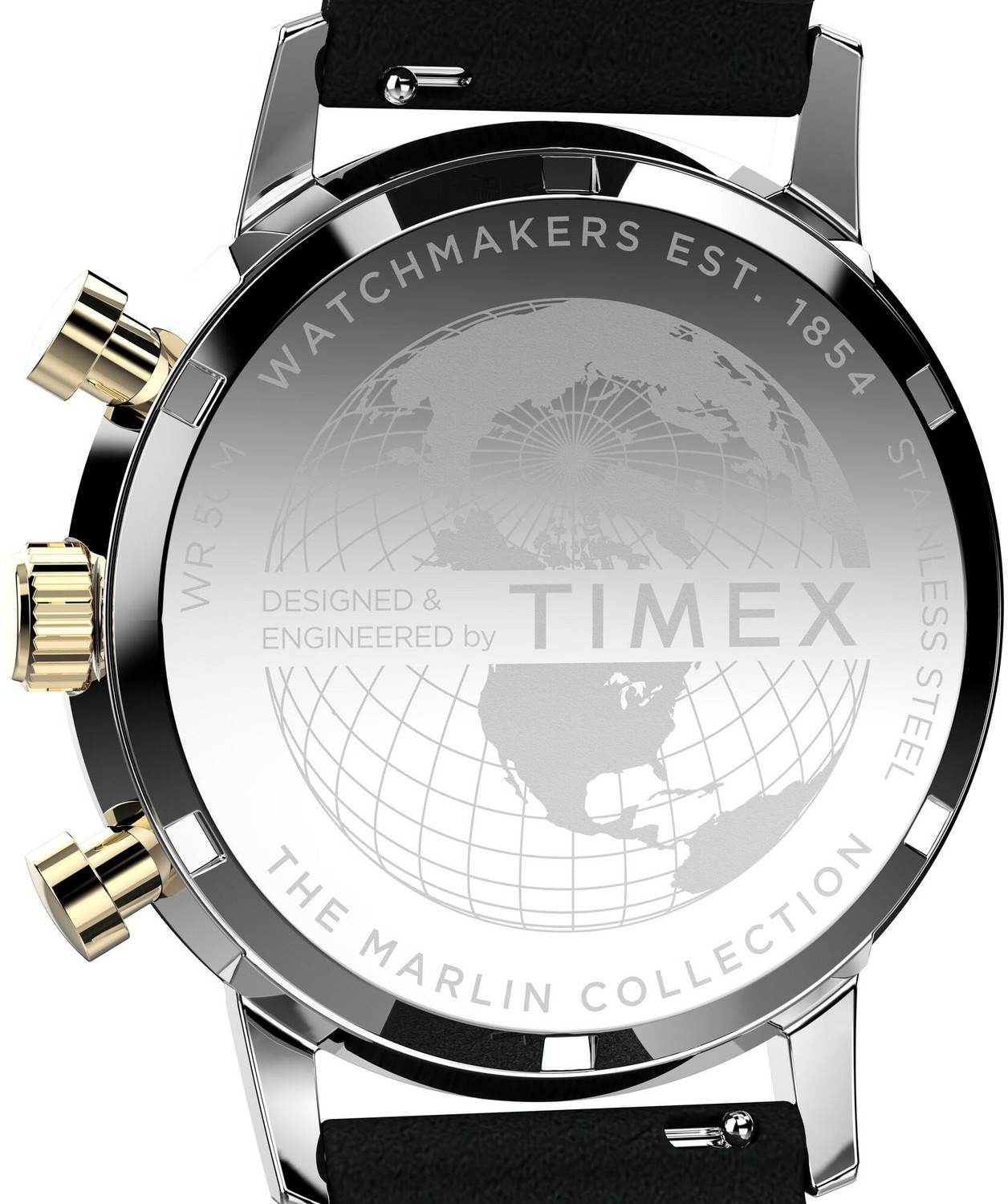 Image of TIMEX TWEG26709 Marlin Round 42mm Champagne Dial Analog Watch - For Men