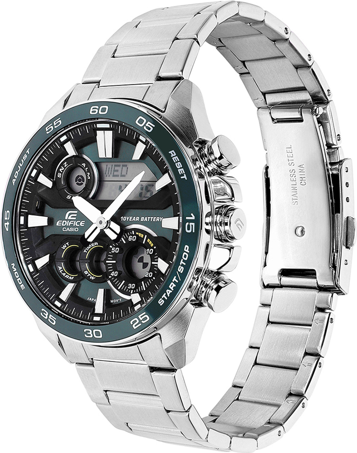 Image of CASIO ERA-130D-3ADF EDIFICE Analog-Digital Watch - For Men