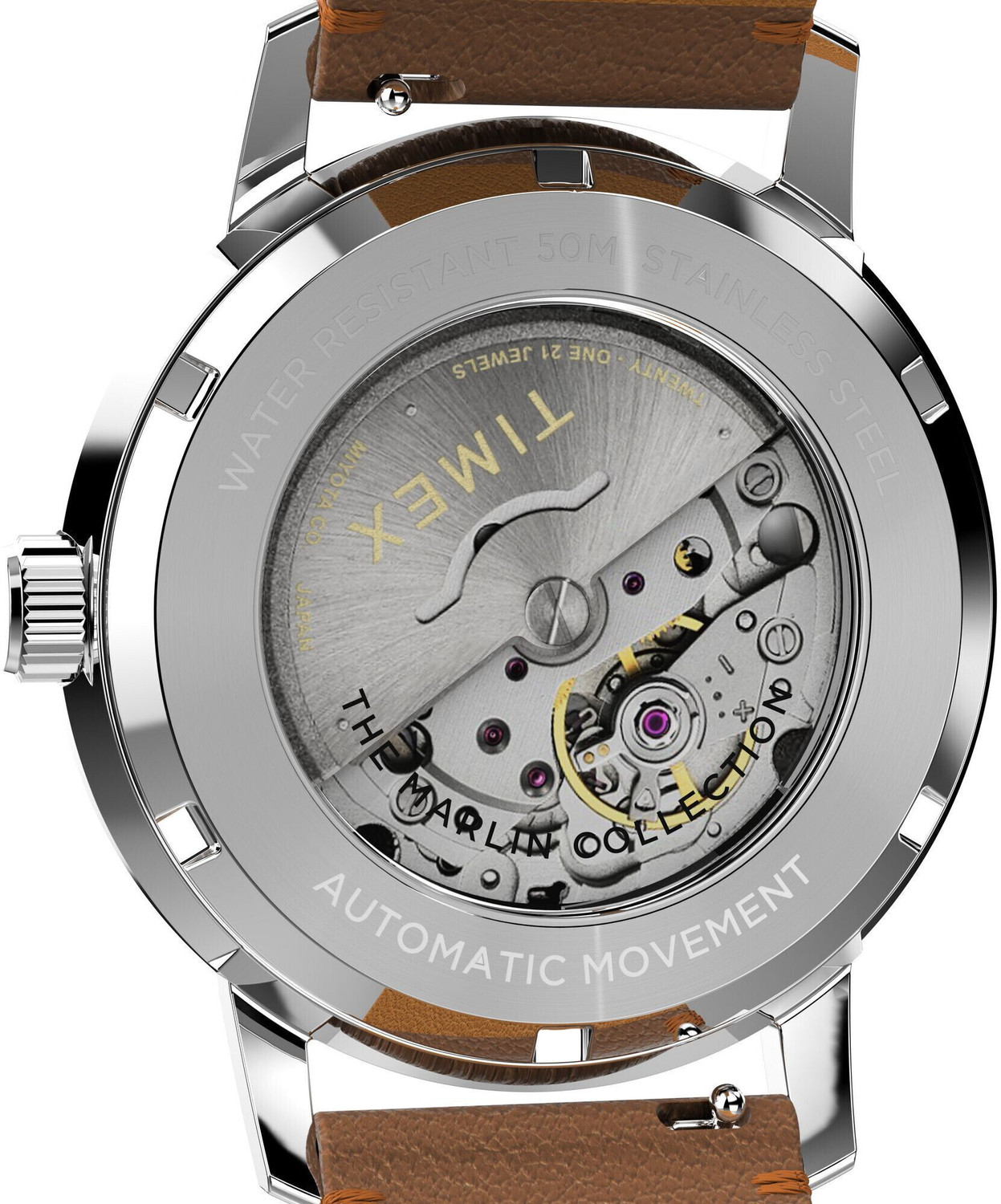 Image of TIMEX TW2W59300UJ Marlin Round 40mm White Dial Analog Watch - For Men