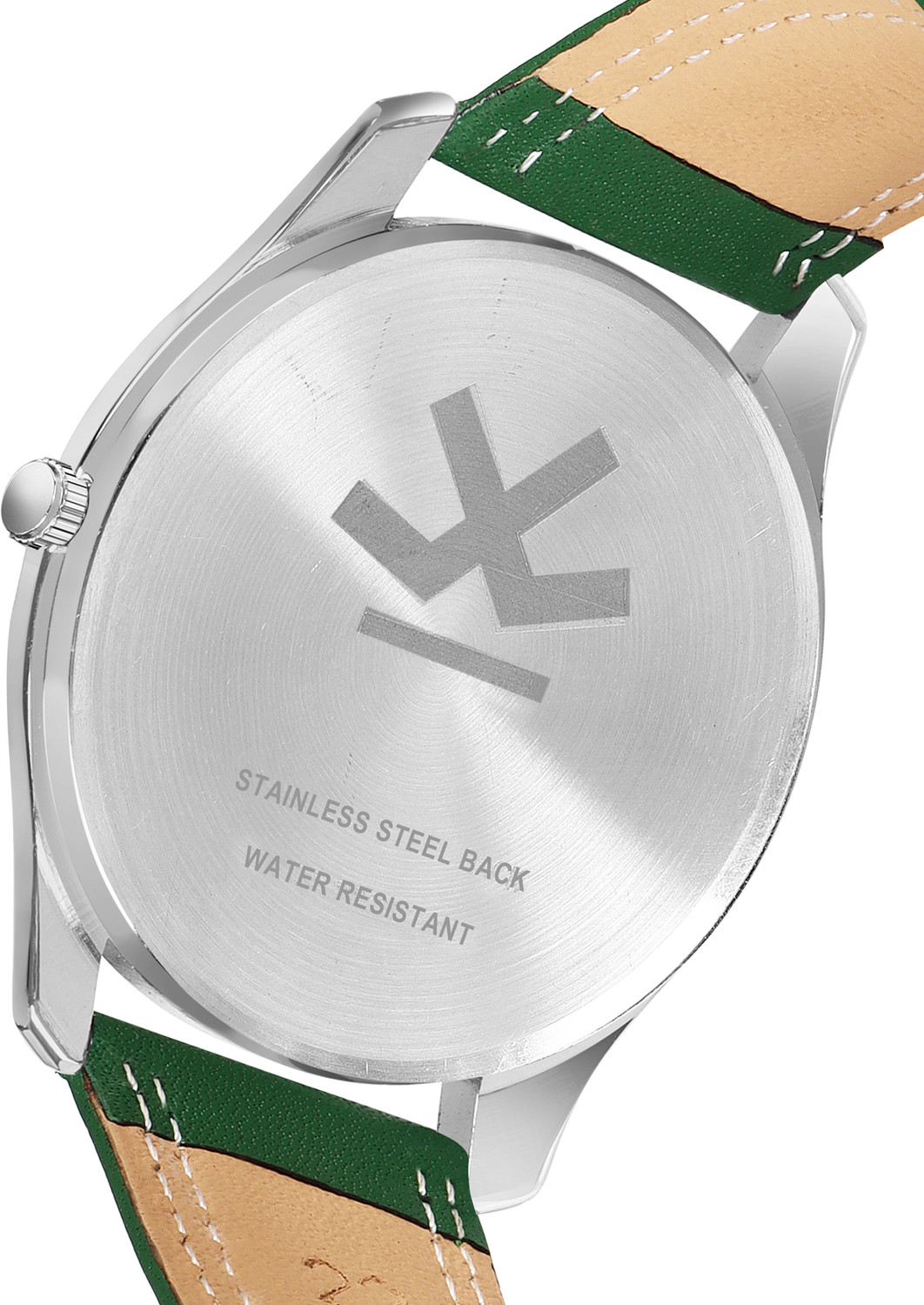 Image of WROGN WR-6602-Green Big Dial Analog Watch - For Men