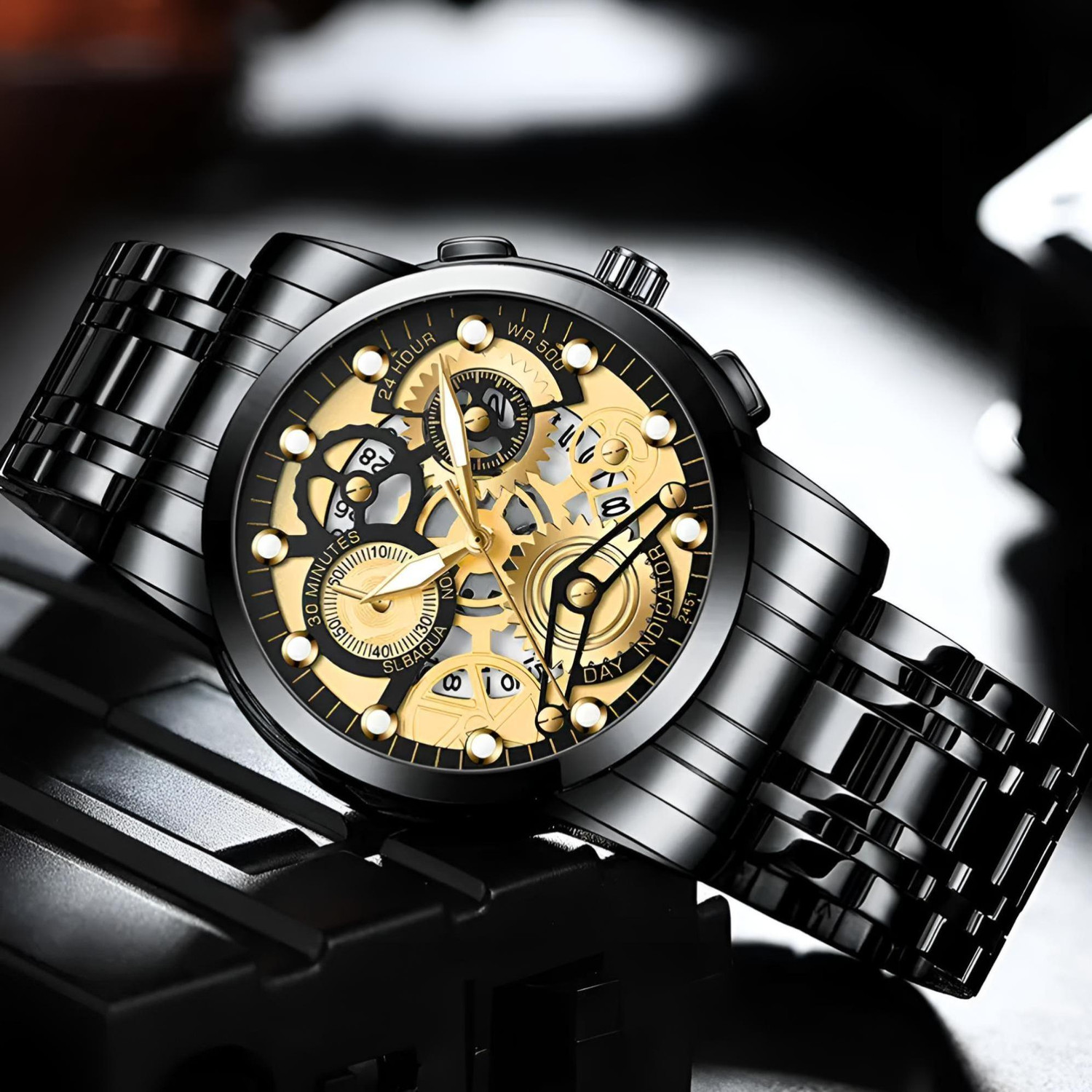 Image of Kitcone MENS WATCHES WATCHES FOR MENS LATEST STYLISH MENS WATCHES WITH CALENDAR - dcmj1 Analog mens watches watches for men dcmj1 Analog Watch - For Men