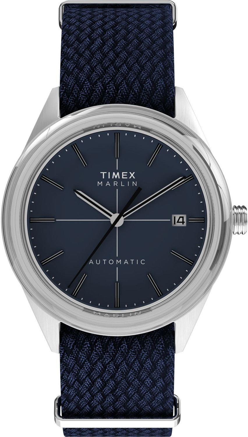 Image of TIMEX TW2Y24500UJ Marlin Round 38mm Blue Dial Analog Watch - For Men