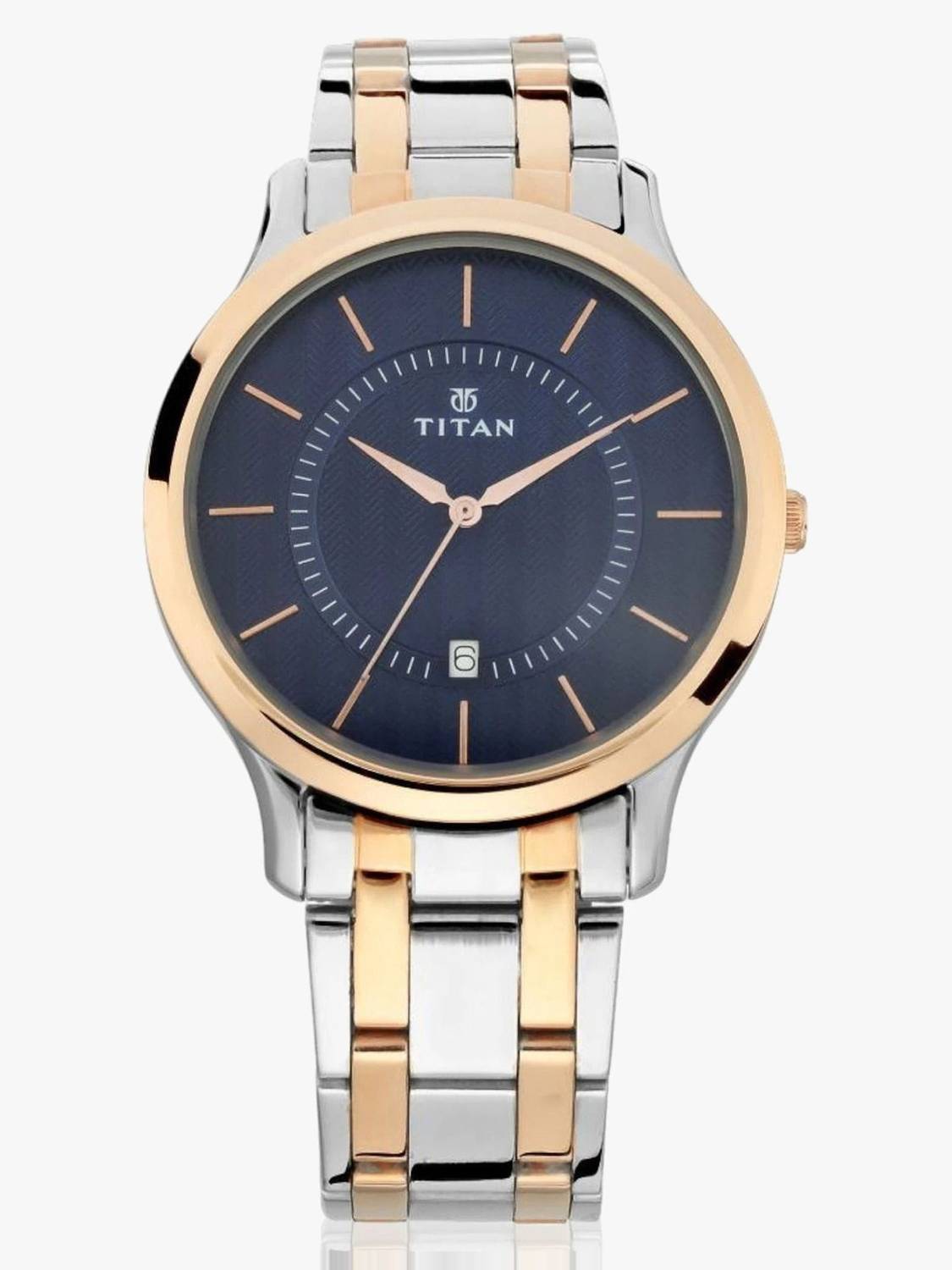 Titan Karishma Blue Dial Men's Watch - Image 4