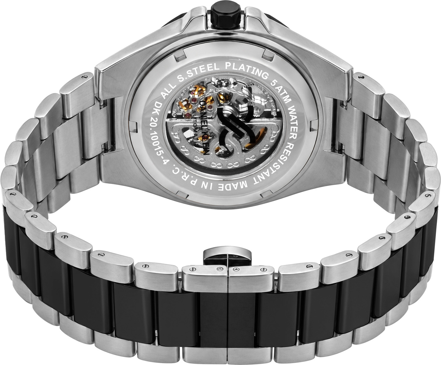 Image of DANIEL KLEIN Analog Watch with Silver Stainless Steel Strap Analog Watch - For Men
