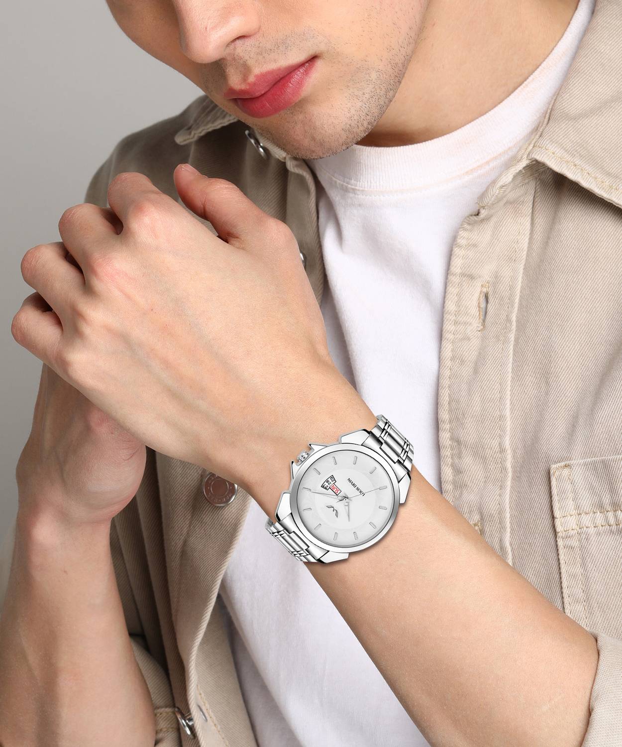 LOUIS DEVIN Men's Analog Watch - Image 3