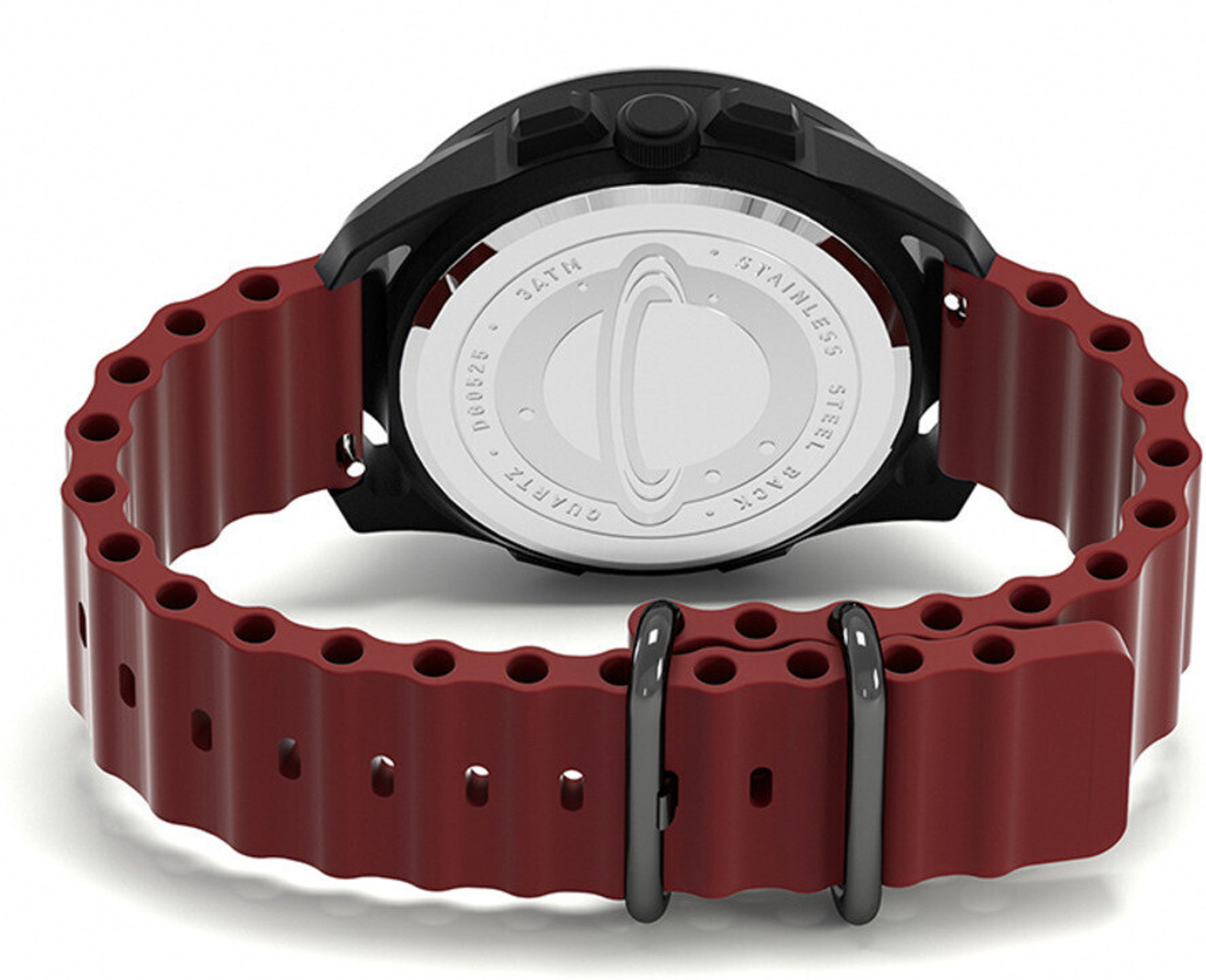Image of Daniel Gorman 118NNH16 Daniel Gorman Gravity Series with Levitating Magnetic Balls Round Red Men's Analog Watch - For Men
