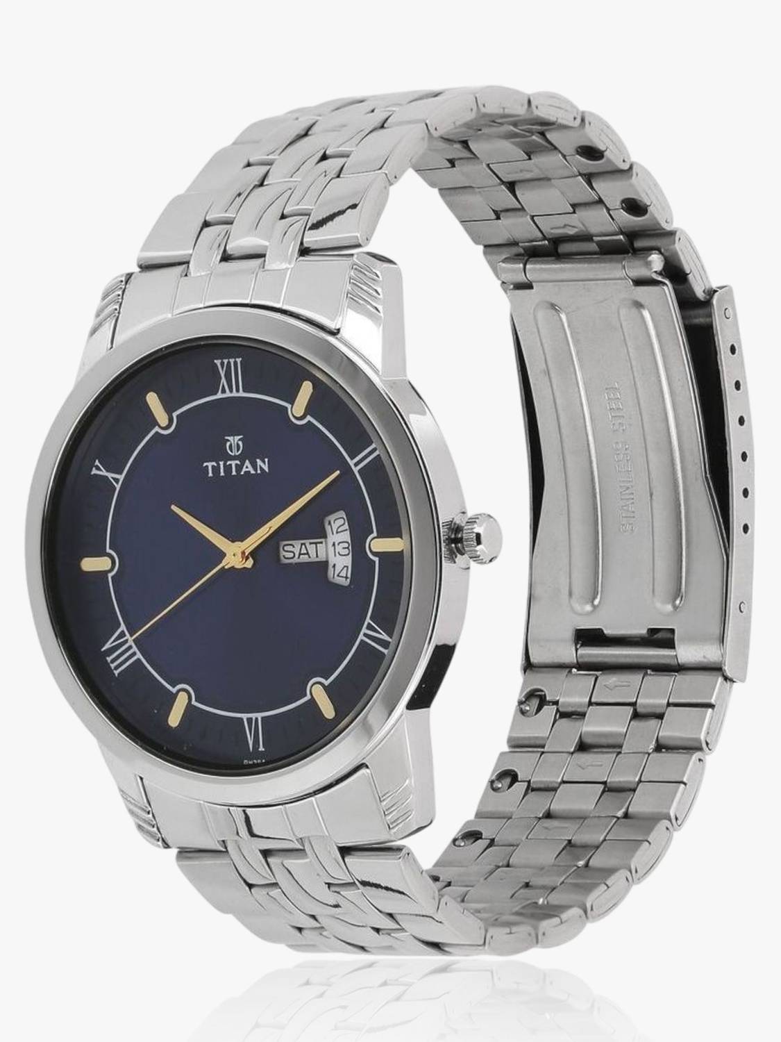 Titan Karishma Blue Dial Men's Watch - Image 5