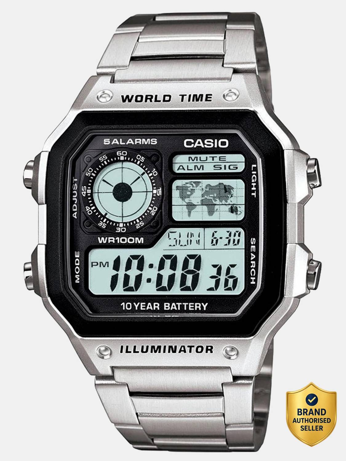 CASIO AE-1200WHD-1AVDF Youth Digital Watch - Men