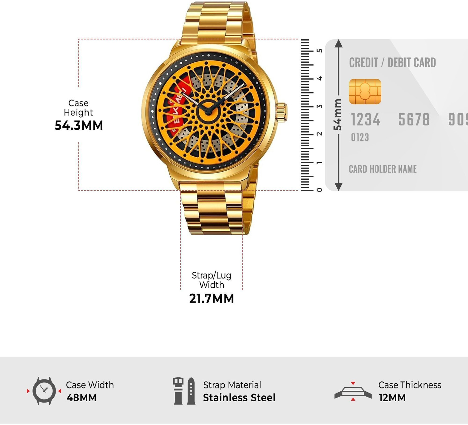 Image of SKMEI 2356SGD Skmei Analog Watch - For Men