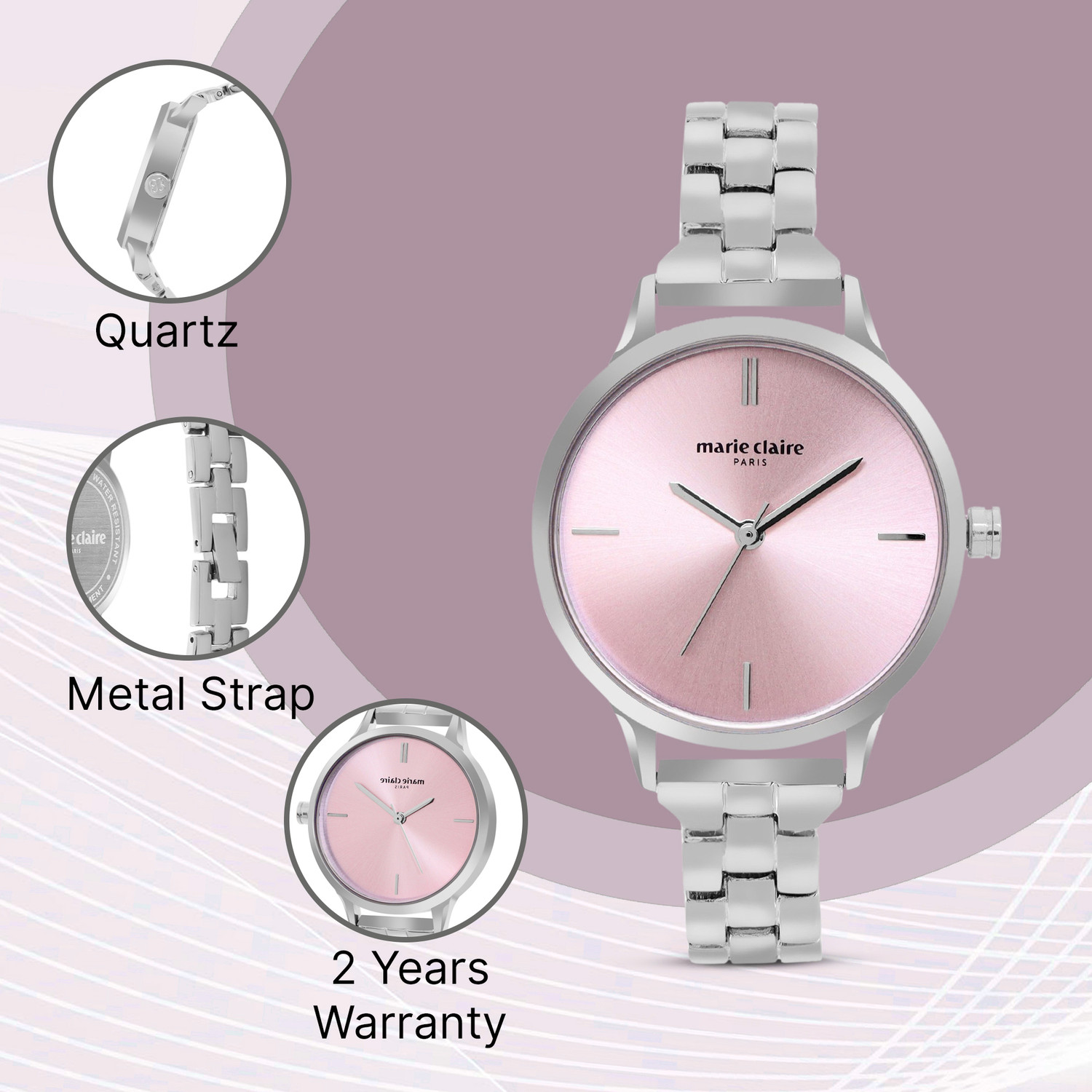 Image of Marie Claire Analog Watch - For Women