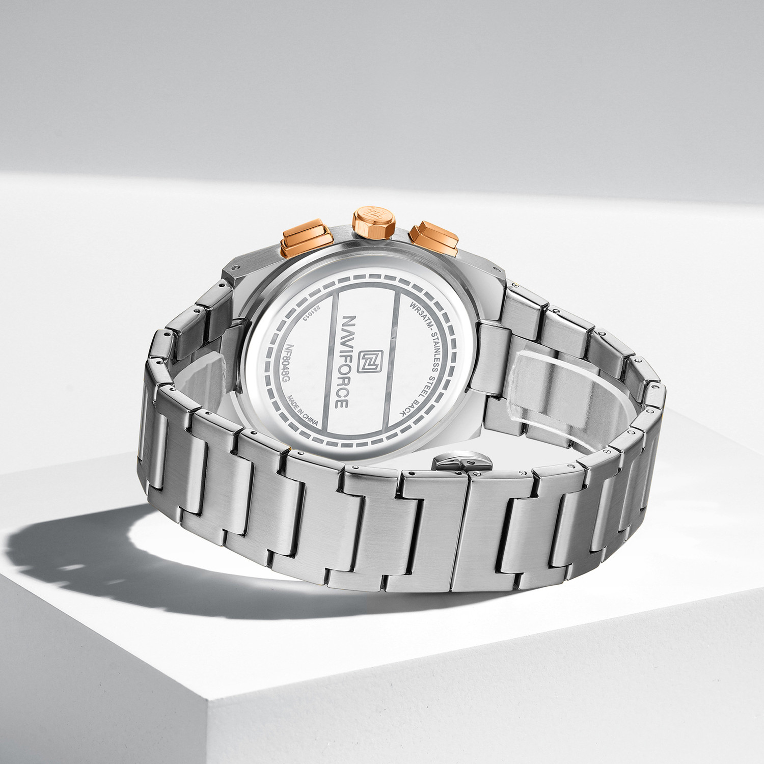 Image of NAVIFORCE NF8048G Analog Watch - For Men