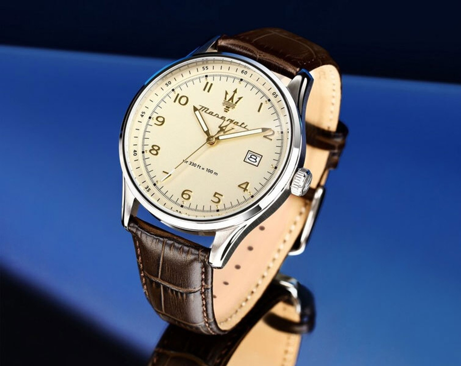 Image of Maserati Classic Analog Watch - For Men
