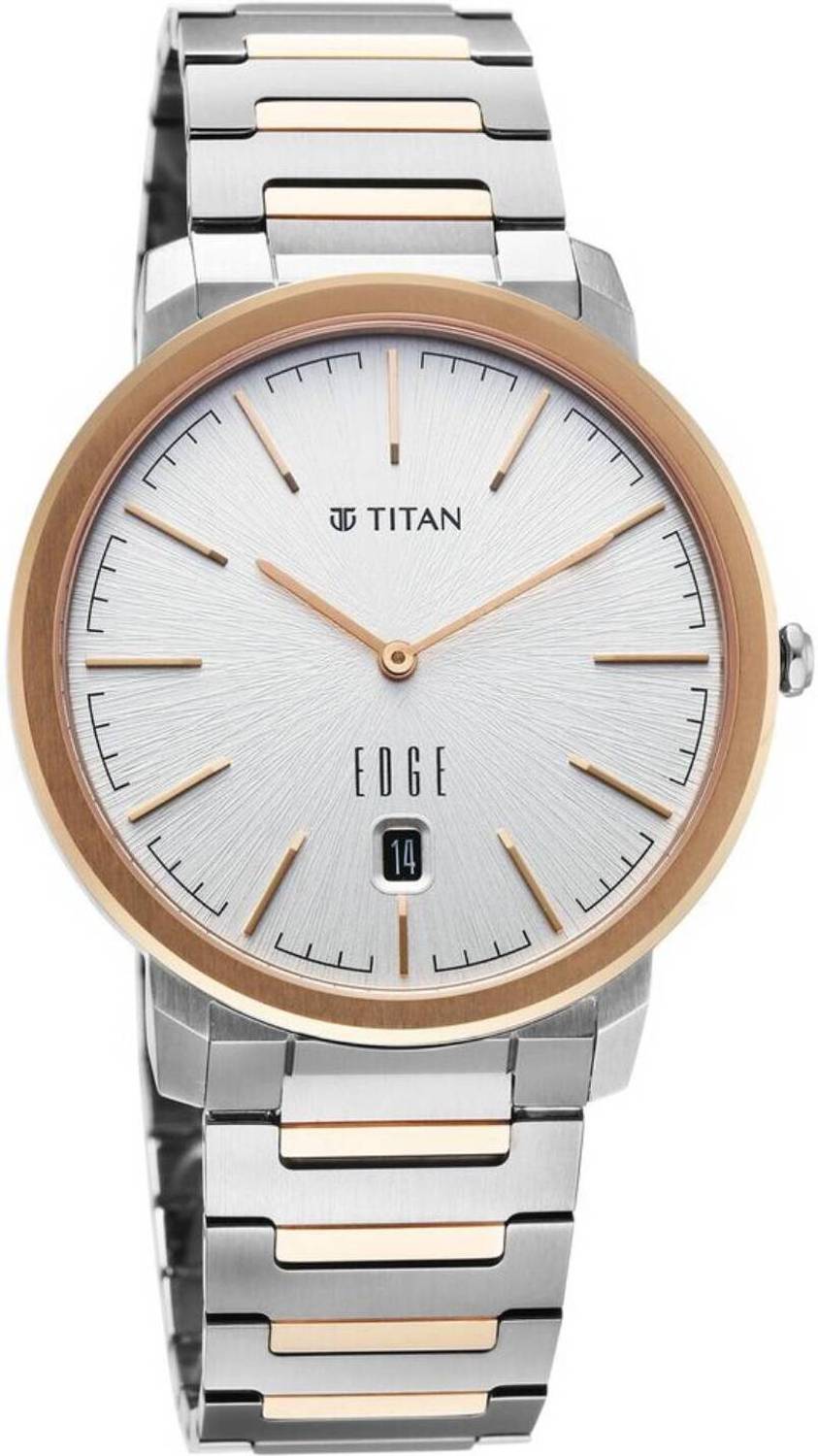Titan Meister Quartz Analog White Dial Rose Gold Watch - Image 2