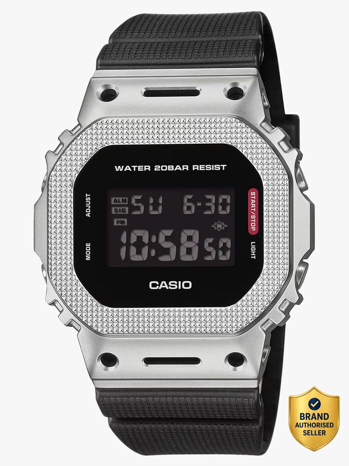 Image of CASIO GM-5600M-1DR G-SHOCK Digital Watch - For Men