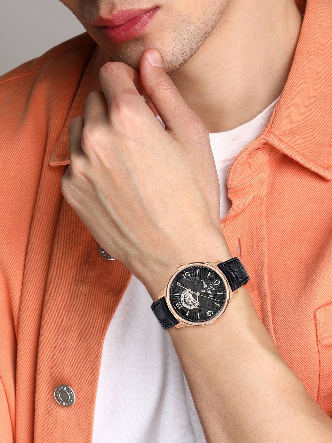 Mathey-Tissot MC1886CN Automatic Black Dial Swiss Made Analog