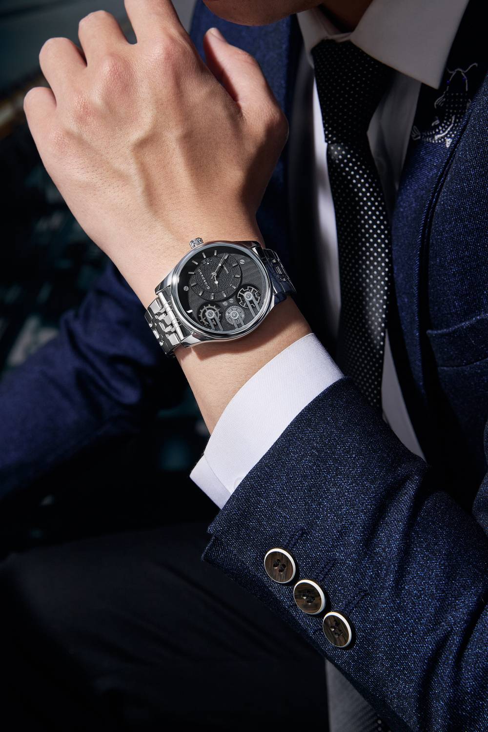 GIORDANO Analog Watch - Black - Image 2