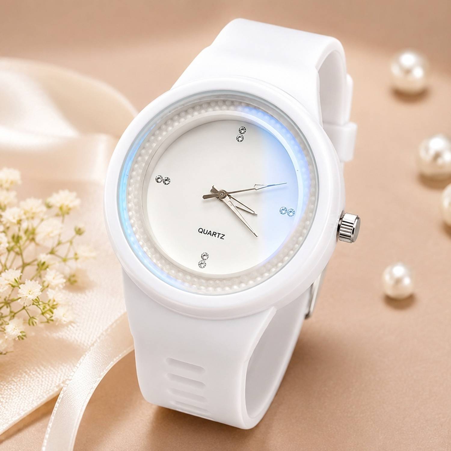 Trendy Grand Luxury Designer Watch Series with Premium Elegant and Stylish Look Analog Watch - For Men white - Image 5