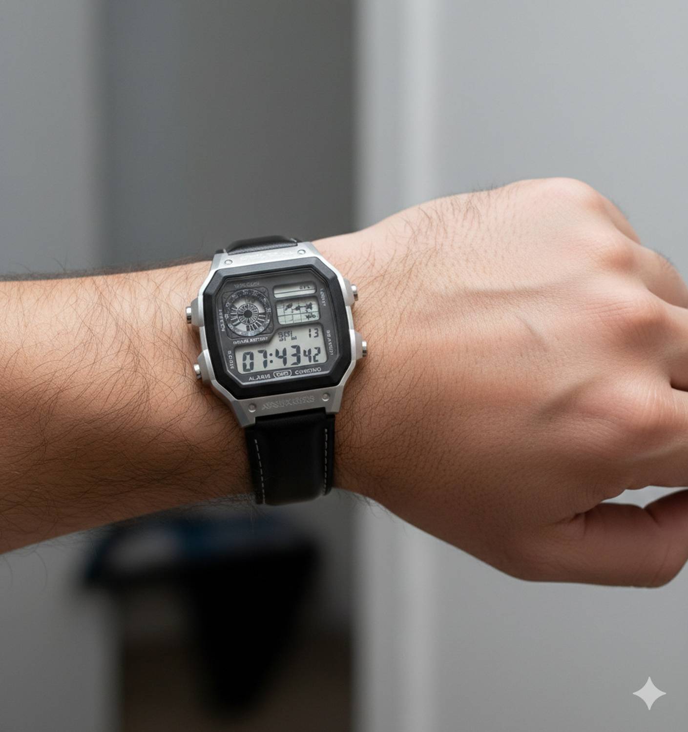 AAYATFABRICS Digital Watch - Men - Image 3