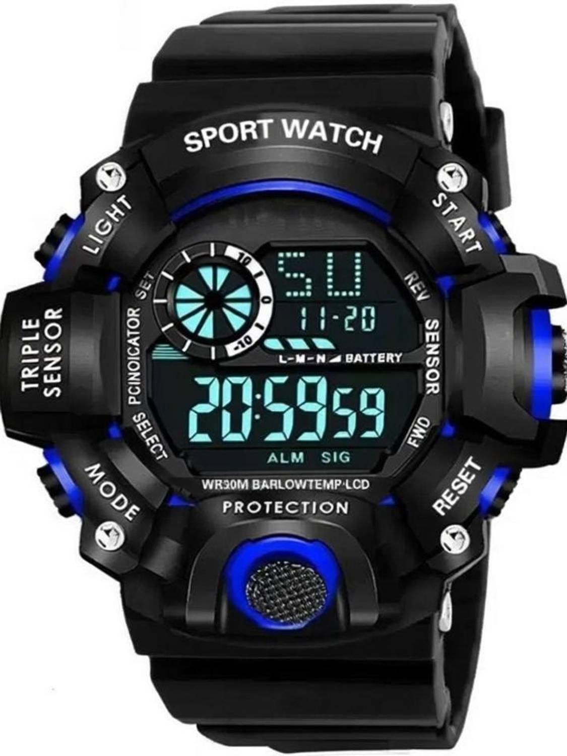 TAIFUN Stylish Designer Digital Watch - Black - Image 1