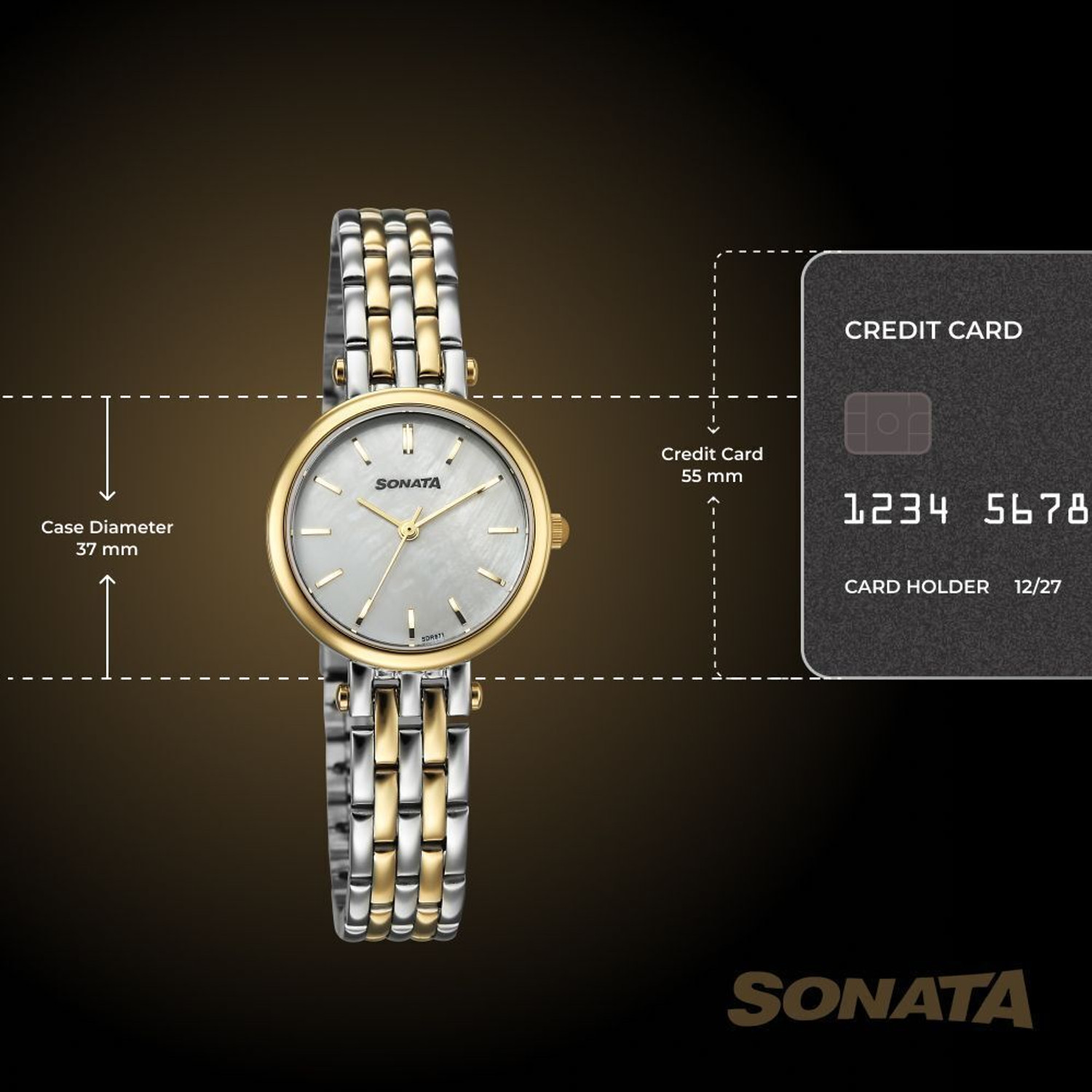Image of SONATA Wedding Bells Analog Watch - For Women