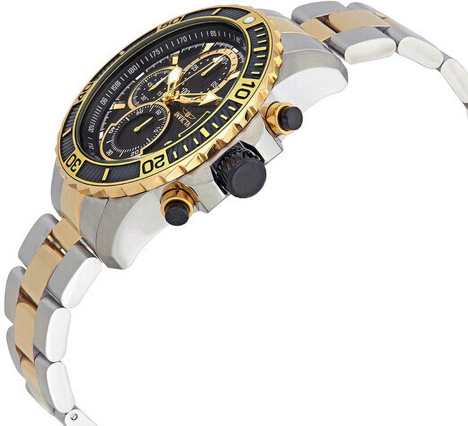 Image of INVICTA 22418 Quartz Black Dial Analog Watch - For Men