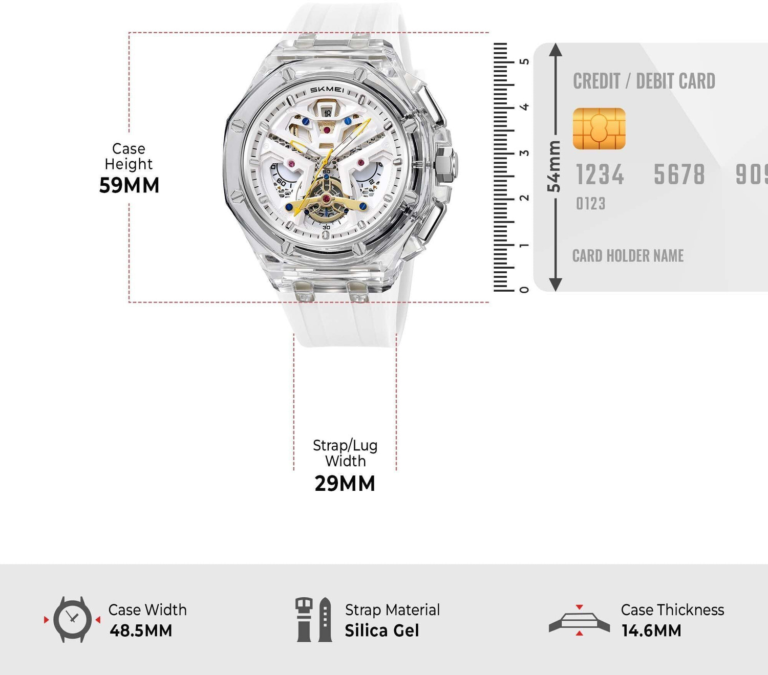Image of SKMEI NA Skmei Analog Watch - For Men