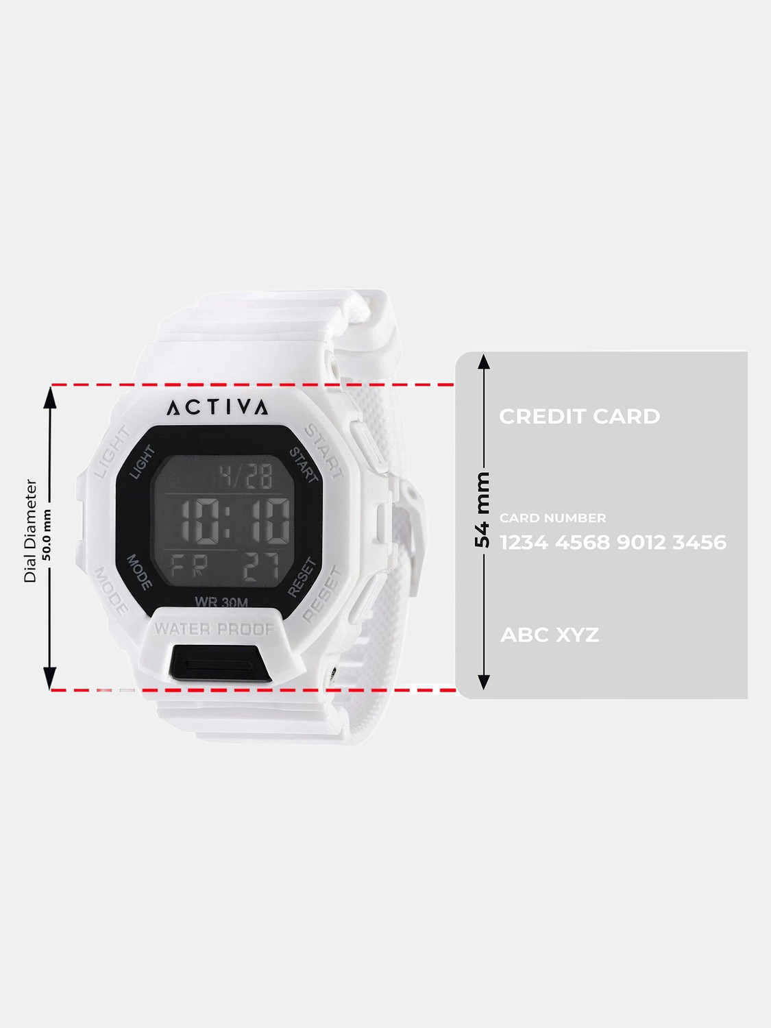 Image of INVICTA DIGITAL ESSENTIALS Invicta Black Dial Digital Watch - For Men