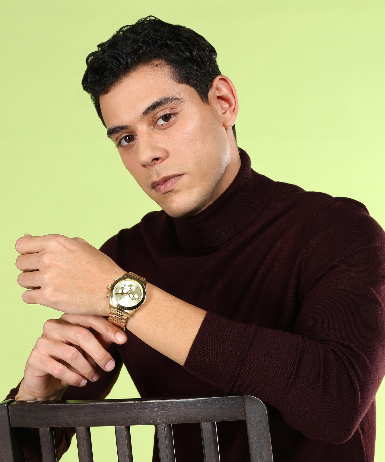 Image of MICHAEL KORS Slim Runway Slim Runway Analog Watch - For Men