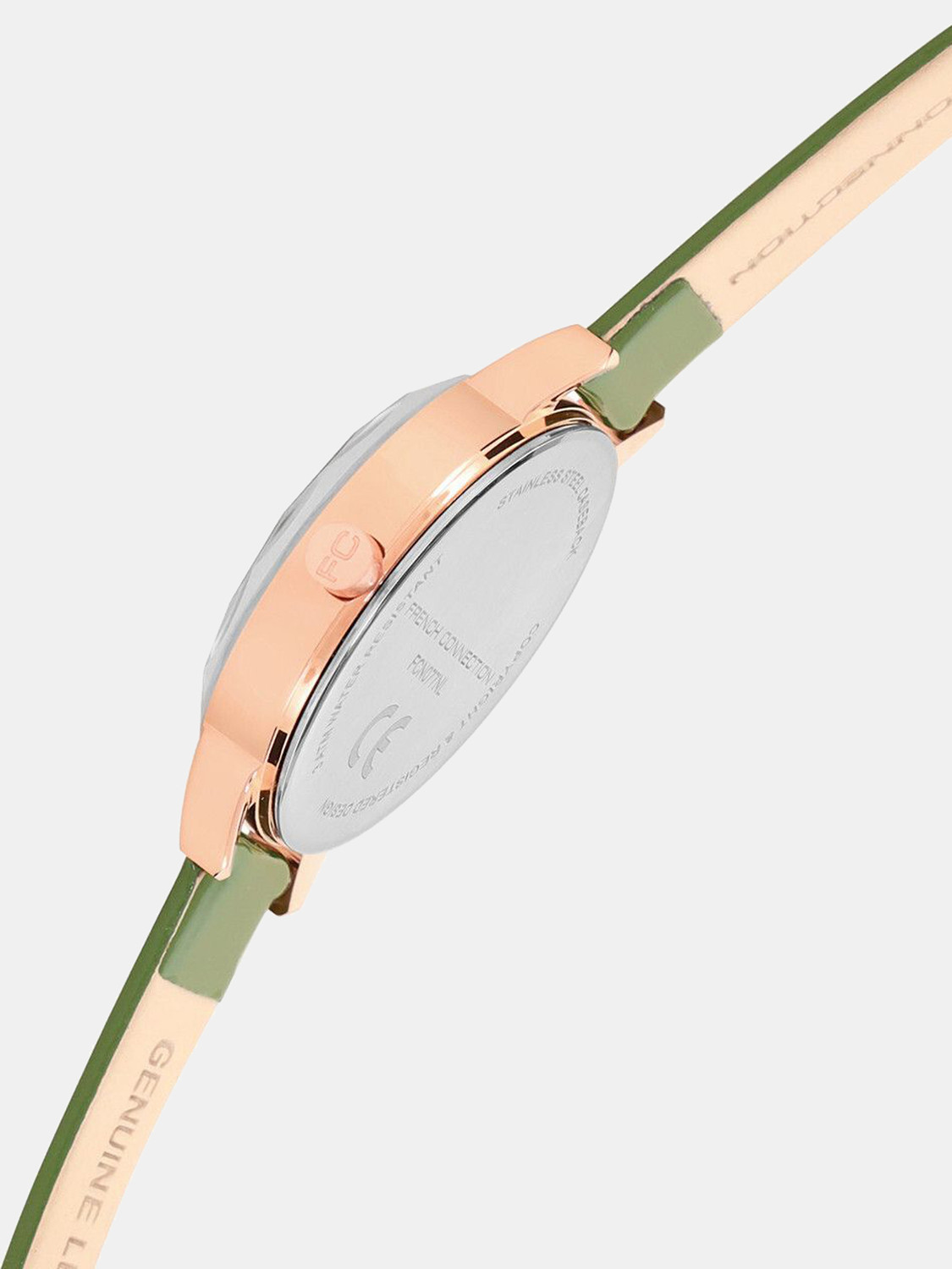 Image of French Connection Astral Astral Sunray Green Round Dial | Analog Watch for Women's | FCN077NL Analog Watch - For Women