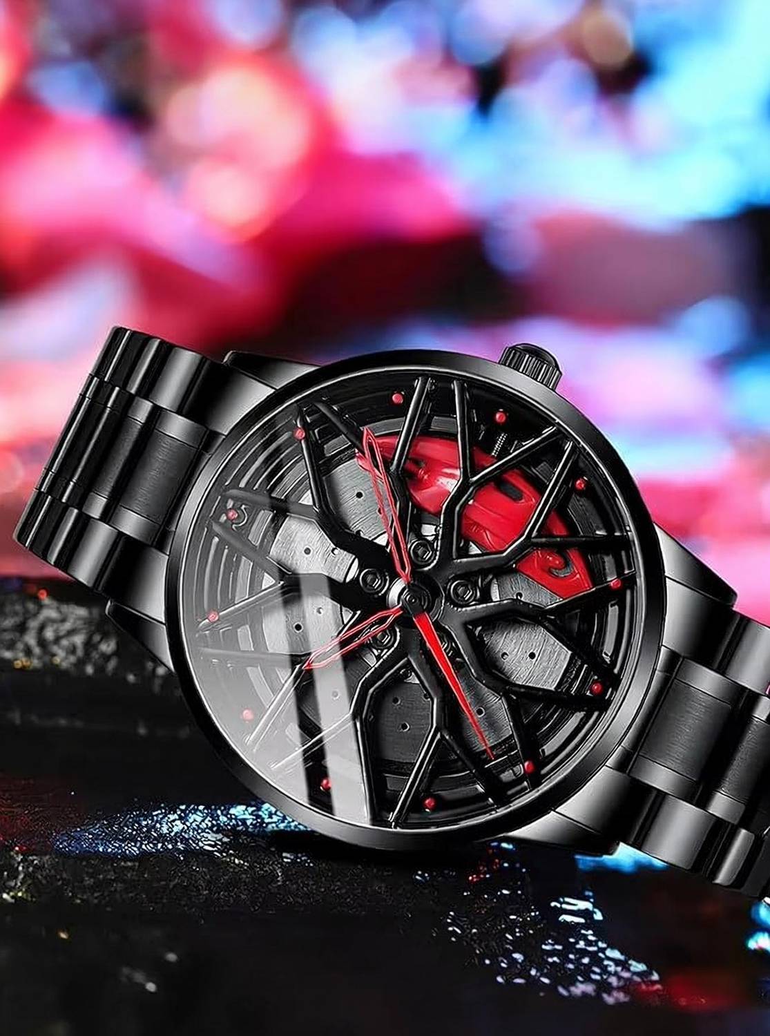 advik mart New Car Wheel Watch with Rolling Creative Fashion Analog Watch wheel Watch, Spinner Watch Analog Watch  - For Boys