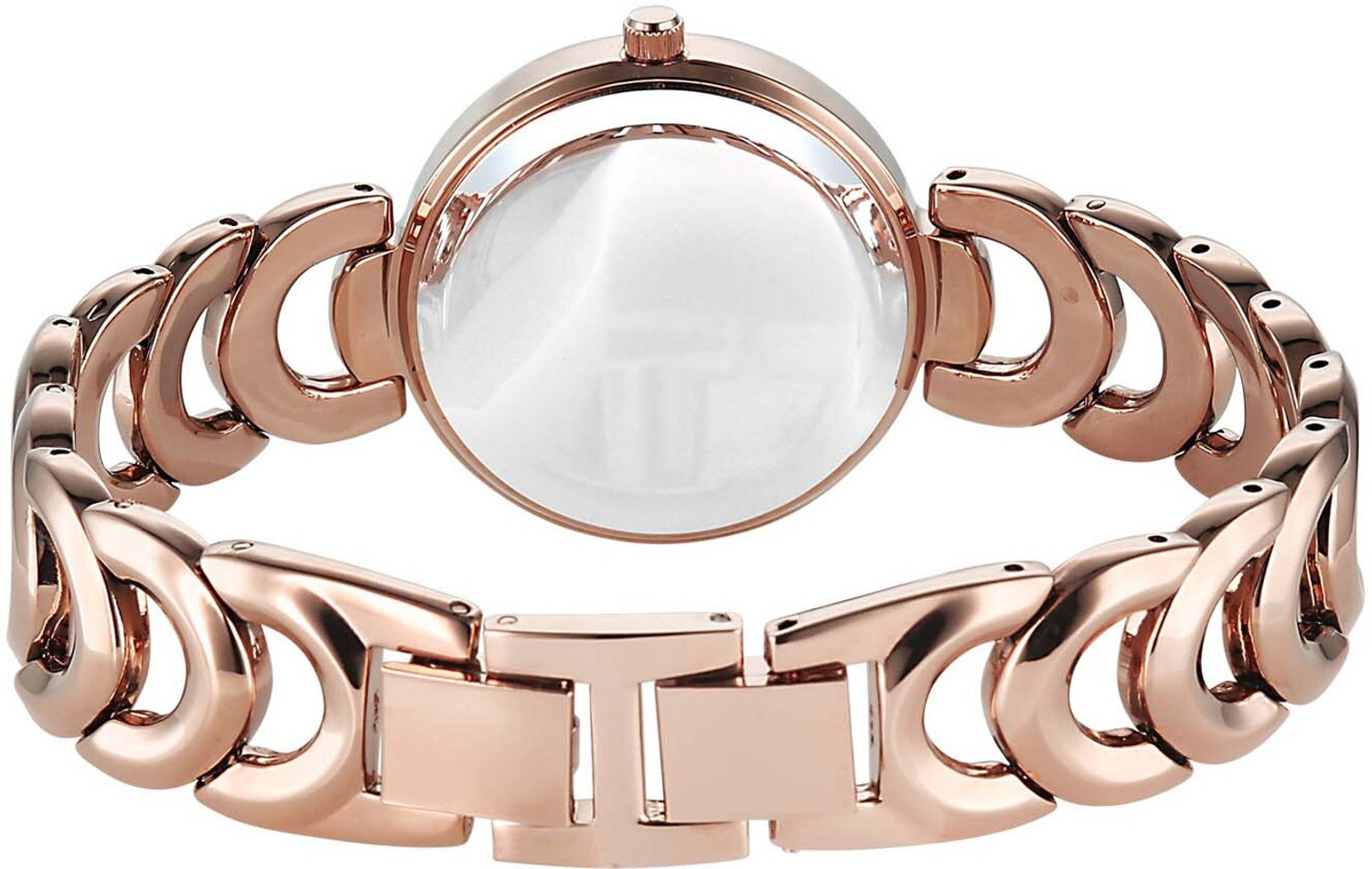 Image of Fastrack Fastrack Vyb Successor Fastrack Vyb Successor Quartz Light Pink Dial Rose Gold Alloy Strap Analog Watch - For Women