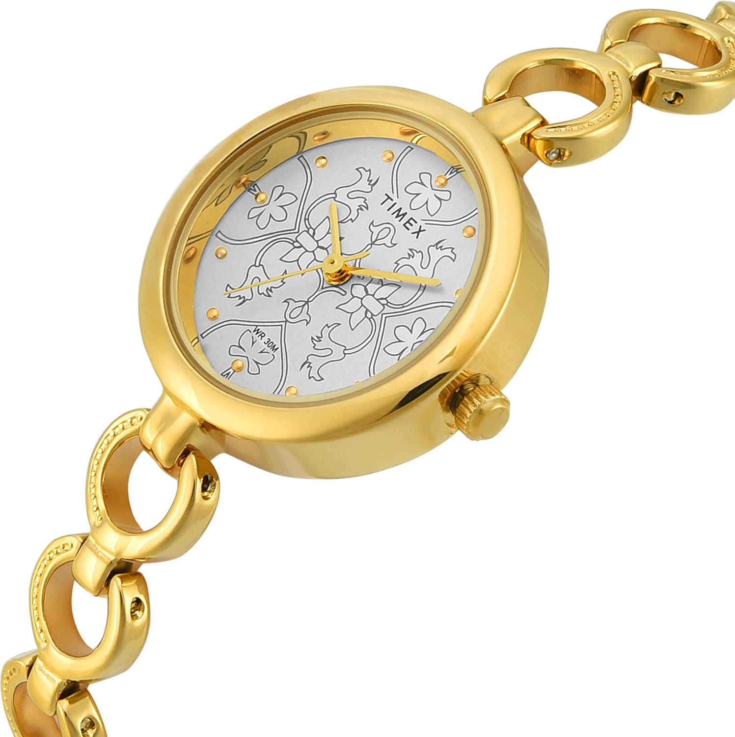 Timex 26mm Silver Dial Analog Watch - Image 2